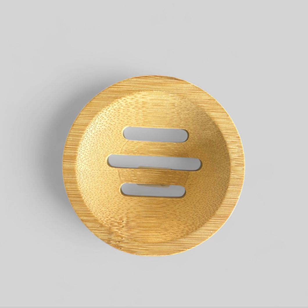 Bamboo Round Soap Dish