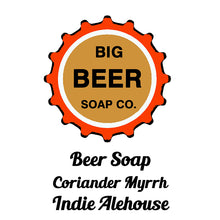All Natural Coriander Myrrh Hand And Body Beer Soap