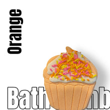 Orange Cupcake Bath Bomb