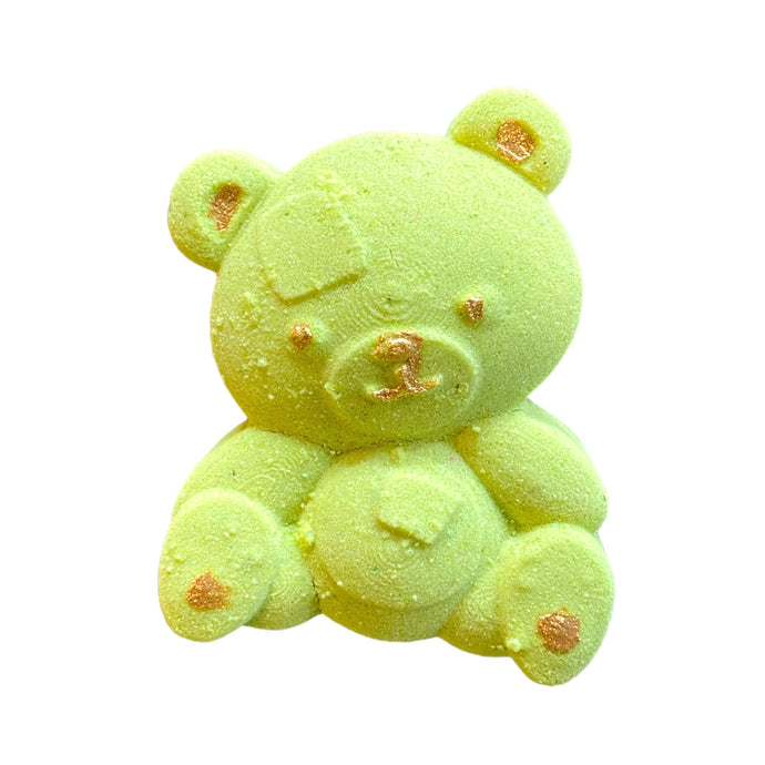 Teddy Bear Bath Bomb Scented with Lemon And Lime