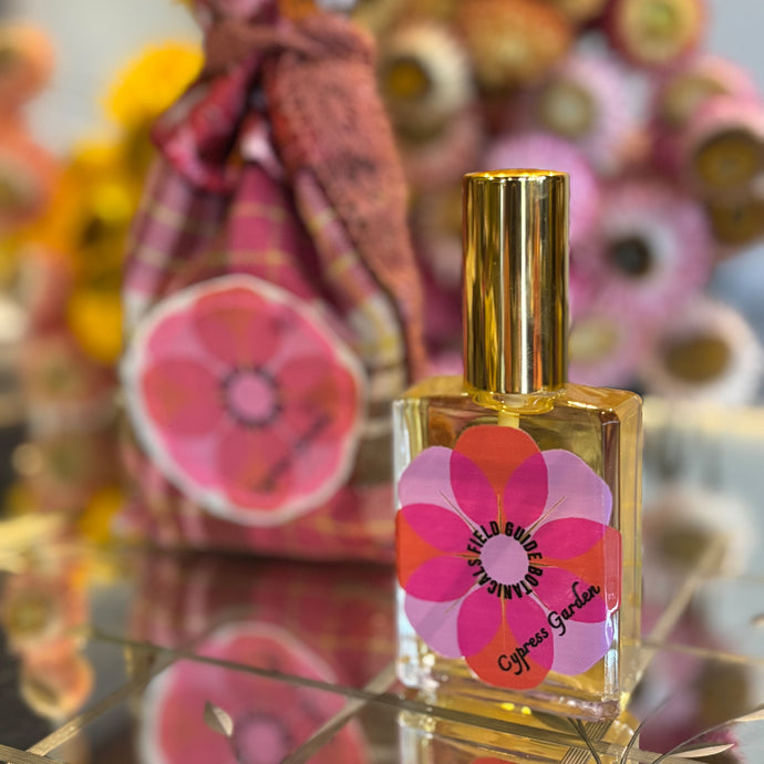 Cypress Garden an all Natural Perfume made with essential oils absolutes and resins.