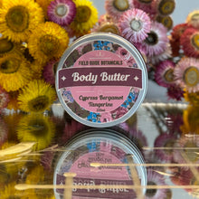 Cypress Garden luxurious Body Butter scented with Tangerine, Cypress and Bergamot essential oil