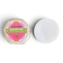 Solid Dish Soap Scented with Tangerine , Cypress and Bergamot