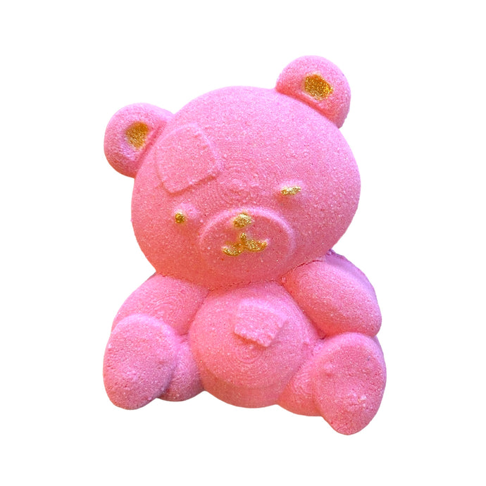 Teddy Bear Bath Bomb Scented with Grapefruit Essential Oil