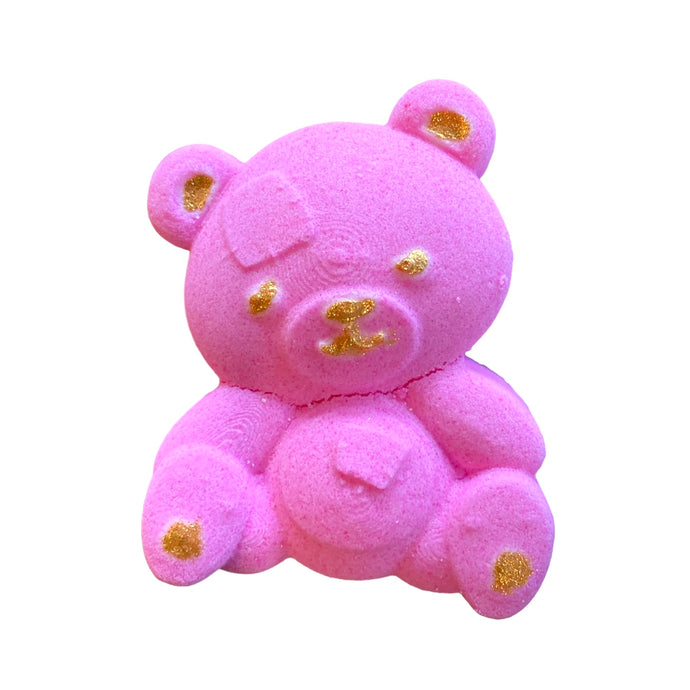 Teddy Bear Bath Bomb Scented With Geranium And Tangerine