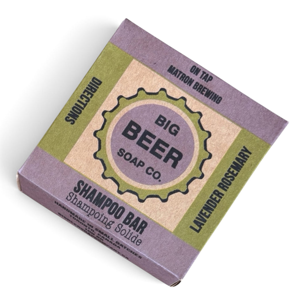 Natural Lavender Rosemary Solid Shampoo Bar