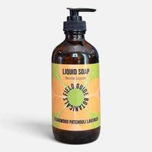 Liquid Hand and Body Soap Scented with Cedarwood patchouli Lavender
