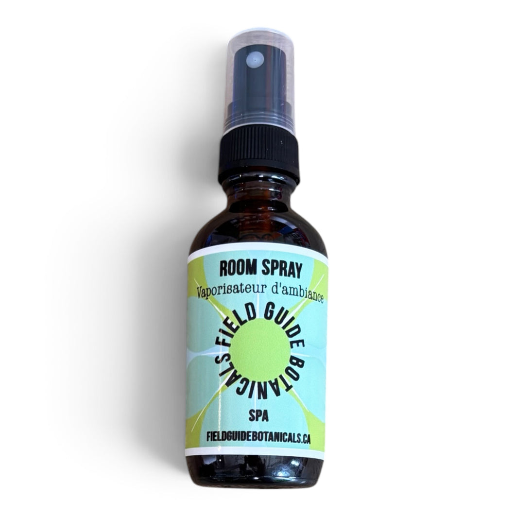 Natural room spray scented with our spa blend