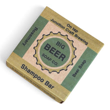 Solid Shampoo Bar scented with Rosemary essential oil.