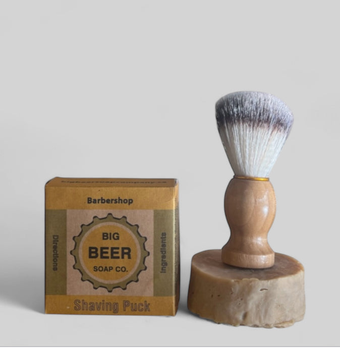 All Natural Shave Puck Cedarwood Patchouli Lavender