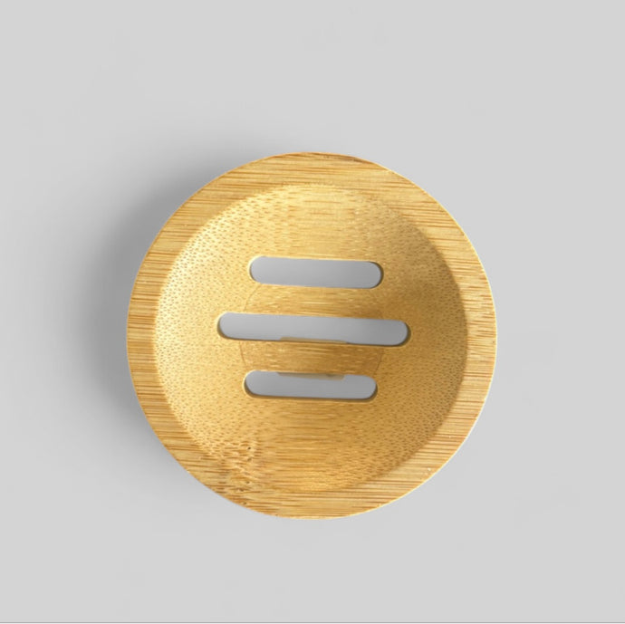 Bamboo Round Soap Dish