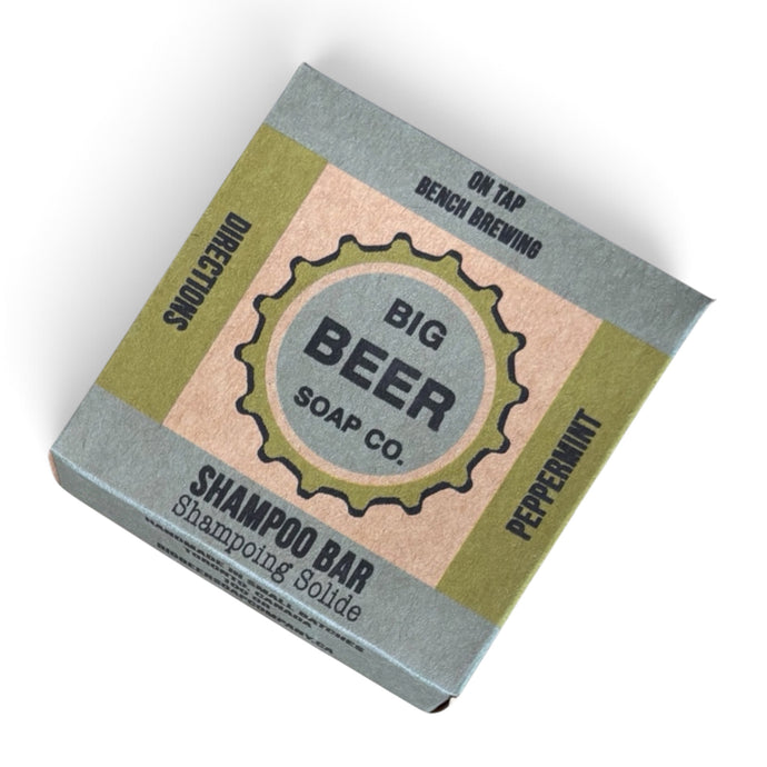 Boxed solid shampoo bar  