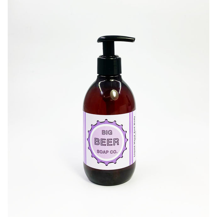 All Natural Liquid Lavender beer Soap Hand Made In Toronto Canada