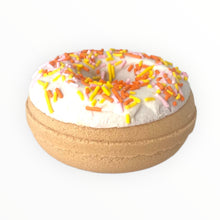 Bath Bomb Donut Scented with Peach Fragrant Oil.