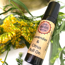 Handmade In Toronto Canada , Wholesale and private label availableTo eliminate anxiety and promote grounding. Natural Lavender & Citrus roll on in a jojoba oil base. Apply the roll on directly to your forehead, neck, shoulders and along your hair line. As well as pulse points. Lavender Essential Oil: Helps to relax the mind. Orange Essential Oil: Uplifts the mins and spirit. Private label and wholesale available.