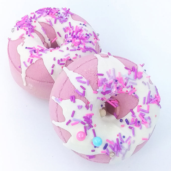 Bath Bomb Donut Scented With Grapefruit Essential Oil
