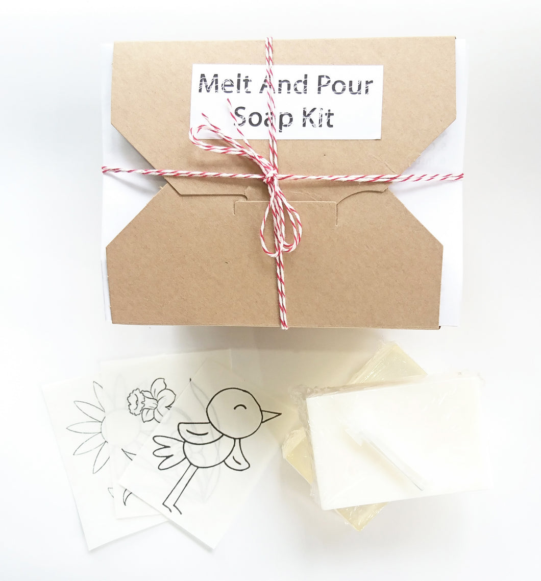Melt and Pour Soap Kit : Spring Edition